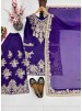 MT-1079 Heavy Natural Silk Embroidered Sequence Palazzo Suit Set