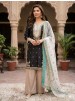 LG-2068 Mahira Khan Inspired Sequence Embroidered Palazzo Suit Set