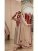 KF-1734 Heavy Soft Organza Embroidered Coding Sequence Gown Set