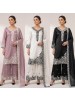 LG-2097 French Crepe Sequence Embroidered Palazzo Suit Set