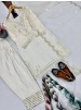 DB-004 Designer Party Wear Natural Silk Embroidered Palazzo Suit Set