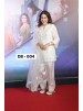 DB-004 Designer Party Wear Natural Silk Embroidered Palazzo Suit Set