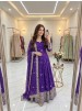 WW-1283 Bandhani Print Embroidered Sequence Gown Pant Dupatta Set
