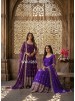 WW-1283 Bandhani Print Embroidered Sequence Gown Pant Dupatta Set