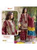 FEPIC Rosemeen 1814 Embroidered Organza Suit Set