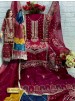 FEPIC Rosemeen 1814 Embroidered Organza Suit Set