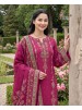 KT-373 & KT-382 Pure Viscose Maslin Digital Print Handwork Suit Set