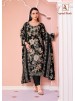 Alok Suit | Crystal Black | Premium Designer Collection | 6 Pcs