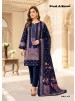 GulAhmed Vol 34 | Pure Cambridge Collection | Mal Mal Dupatta | 6 Pcs