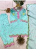 BE-490 | Designer Mul Chanderi | Embroidered Suit | Ready to Dispatch