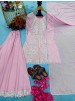AD245 | Heavy Faux Georgette | 3mm Sequence & Cutwork | Ready to Wear