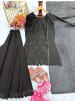 AD245 | Heavy Faux Georgette | 3mm Sequence & Cutwork | Ready to Wear