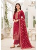 Alok Suit | Hum Safar-7 | Viscose Maslin Jacquard | Premium Collection