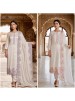 JD-649 | Long Kurti Pant Set | Roman Glass Silk | Designer Wear