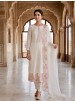 JD-649 | Long Kurti Pant Set | Roman Glass Silk | Designer Wear