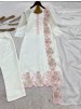 JD-649 | Long Kurti Pant Set | Roman Glass Silk | Designer Wear
