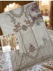 KT-376 | Pure Viscose Maslin | Aari & Diamond Work