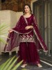 Juhee | Heavy Fendy Satin | Embroidered Party Wear | Ready to Ship