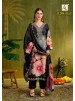Flora Belle Premium Maslin Digital Print Embroidered Suit