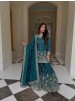 Premium Heavy GMY Silk Real Mirror Work Sharara Set