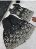 Premium Heavy GMY Silk Real Mirror Work Sharara Set