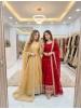 FD-806 | Pure Fendy Silk Designer Gown Set