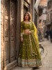 WW-1287 | Pure Fendy Silk Designer Lehenga