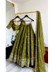 WW-1287 | Pure Fendy Silk Designer Lehenga