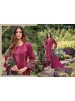 Shop KAVYA KALA BIN SAEED Vol-12 Pure Cambric Cotton Suit with Digital Style Print, Embroidery, Dyed Cotton Bottom and Pure Mal Cotton Dupatta.
