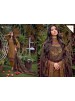 Shop KAVYA KALA BIN SAEED Vol-12 Pure Cambric Cotton Suit with Digital Style Print, Embroidery, Dyed Cotton Bottom and Pure Mal Cotton Dupatta.