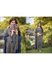 Shop KAVYA KALA BIN SAEED Vol-12 Pure Cambric Cotton Suit with Digital Style Print, Embroidery, Dyed Cotton Bottom and Pure Mal Cotton Dupatta.