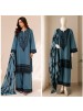 Shop Zahra Glamour ZG-229 Pakistani 3-piece suit with intricate thread embroidery, chiffon tie-dye dupatta and sizes XL to 3XL.