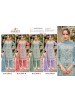 Shop ZORISTA 11041 Pure Mal Chanderi readymade suit with heavy embroidery and Khatli work, Pure Roman bottom and Chanderi dupatta. XL to XXL.