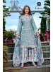 D.No. 2751 | Reyon Satin Embroidered Kurti Set