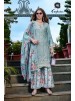 D.No. 2751 | Reyon Satin Embroidered Kurti Set