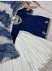 JL-1041 Premium French Crepe 5mm Sequin Embroidered Set