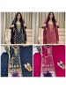 AC-7098 Premium Chinon Silk Sequence Embroidered Set