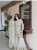 JL-1074 | Kundan Organza Silk Sharara Set