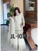 JL-1074 | Kundan Organza Silk Sharara Set