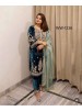 WW-1236 | Viscose Velvet Embroidered Patiyala Set