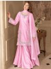HK-1746 | Devsena Silk Embroidered Palazzo Suit