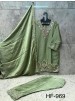 Hoor Tex HF-969 A to D | Heavy Chiffon Pakistani Suit