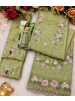 ELAF-3 D.No. 5420 | Pure Cambric Cotton Embroidered Suit