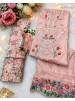 ELAF-3 D.No. 5420 | Pure Cambric Cotton Embroidered Suit