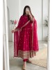 SSC-724 | Heavy Fandy Silk Embroidered Gown Set