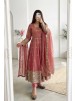 SSC-724 | Heavy Fandy Silk Embroidered Gown Set
