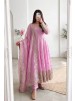 SSC-724 | Heavy Fandy Silk Embroidered Gown Set