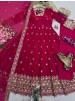 SSC-724 | Heavy Fandy Silk Embroidered Gown Set