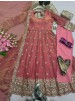 SSC-724 | Heavy Fandy Silk Embroidered Gown Set