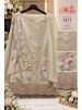 Design No. 5471 | Embroidered Khatli Work Suit
